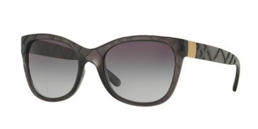 Image of Burberry BE4219 Progressive Prescription Sunglasses BE4219-35818G-56 - Lens Diameter 56 mm, Frame Color Matte Grey