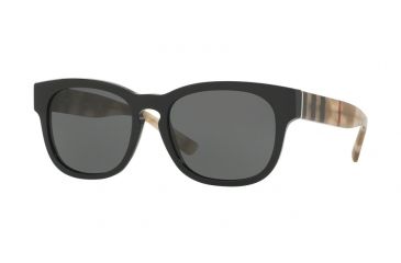 Image of Burberry BE4226 Progressive Prescription Sunglasses BE4226-360087-55 - Lens Diameter 55 mm, Frame Color Black