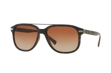 Image of Burberry BE4233 Progressive Prescription Sunglasses BE4233-353613-57 - Lens Diameter 57 mm, Frame Color Matte Dark Havana
