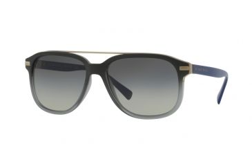 Image of Burberry BE4233 Progressive Prescription Sunglasses BE4233-363011-57 - Lens Diameter 57 mm, Frame Color Black Gradient Matte