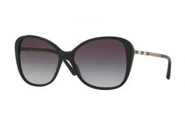 Image of Burberry BE4235Q Progressive Prescription Sunglasses BE4235Q-30018G-57 - Lens Diameter 57 mm, Frame Color Black