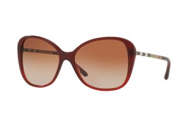 Image of Burberry BE4235Q Progressive Prescription Sunglasses BE4235Q-362513-57 - Lens Diameter 57 mm, Frame Color Bordeaux Gradient