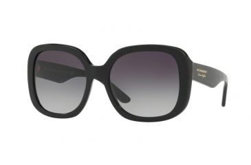 Image of Burberry BE4259F Progressive Prescription Sunglasses, 56mm, Black, BE4259F-30018G-56-PRO