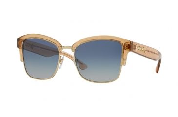 Image of Burberry BE4265 Progressive Prescription Sunglasses, 54mm, Brown / Light Gold, BE4265-33584L-54-PRO