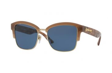 Image of Burberry BE4265 Progressive Prescription Sunglasses BE4265-371480-54 - Lens Diameter 54 mm, Frame Color Opal Beige/light Gold