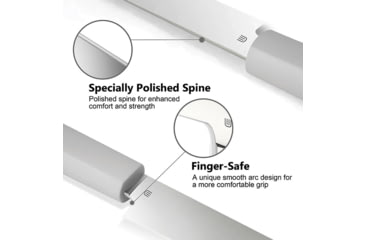 Image of Butterfork Paring Knife Light Gray, BF01PKLG