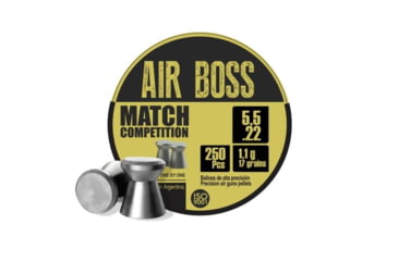 Image of Hatsan Apolo Air Boss Match Competition .22 Caliber Air Rifle Pellets, 17 Grain, Wadcutter Pellet, 250 Bullets, EKE30302