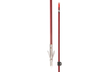 Image of Cajun Bowfishing Wasp arrow with 4 barb stinger, Red/Black, ABF121SP