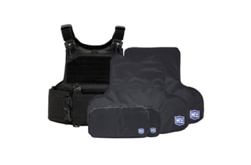 Image of Caliber Armor CaliberX Soft IIIA/HG2 M.O.D. Complete Plate Carrier Package - w/ Side Armor Panels
