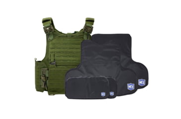 Image of Caliber Armor CaliberX Soft IIIA/HG2 M.O.D. Complete Plate Carrier Package - w/ Side Armor Panels