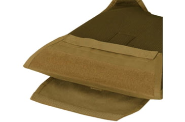 Image of Caliber Armor AR550 11 x 14 Level III+ Body Armor w/ PolyShield Spall Coat and Condor MOPC Package, Coyote Brown, Large/2XL, 19-AR550-MOPC-1114-SPC-CB