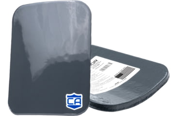 Image of Caliber Armor AV2 RF2 Side PolyShield Spall Armor Plate, 6x8 inch, Pair Side Plates, Multi-Curved, 19-AV2-68-SPC-SET