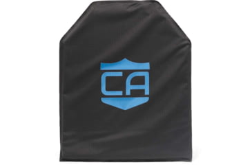 Image of Caliber Armor CaliberX Level IIIA UHMWPE/Para Aramid Soft Body Armor Plate, 8x10 inch, Multi-Curved, SAPI, Black, 19-CALX-0810