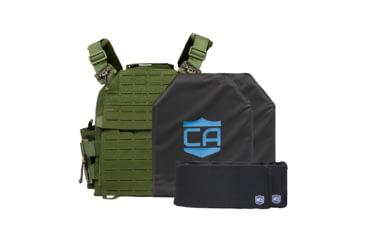 Image of Caliber Armor CaliberX Soft IIIA/HG2 Recon Complete Plate Carrier Package - Side Panels