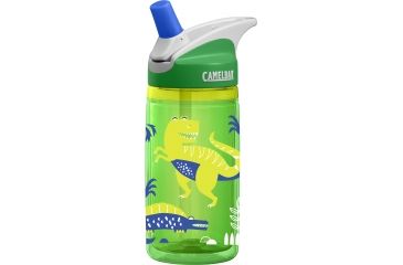 Image of CamelBak eddy Kids Insulated Water Bottle-Green Dinos