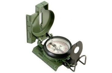 Image of Cammenga 27 Olive Drab Phosphorescent Lensatic Compass, Without Tritium, 27