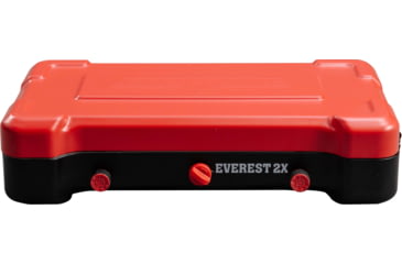 Image of Camp Chef Mountain Series Everest 2X High Output Two-Burner Cooking System, Black/Red, MSHPX