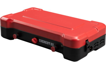 Image of Camp Chef Mountain Series Everest 2X High Output Two-Burner Cooking System, Black/Red, MSHPX