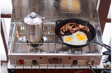 Image of Camp Chef Mountaineer Aluminum Cooking System, Silver, MS40AX