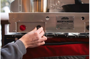 Image of Camp Chef Mountaineer Aluminum Cooking System, Silver, MS40AX