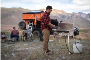 Image of Camp Chef Mountaineer Aluminum Cooking System, Silver, MS40AX