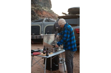 Image of Camp Chef Mountaineer Aluminum Cooking System, Silver, MS40AX