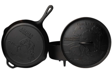 Image of Camp Chef National Parks Cast Iron Set, Black, CBOX100