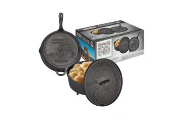 Image of Camp Chef National Parks Cast Iron Set, Black CBOX100