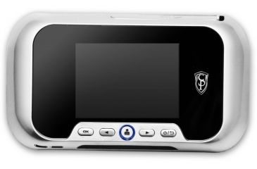 Image of Cannon Security Products Digital Door Viewer with Video and Audio Recorder, Silver DV01P