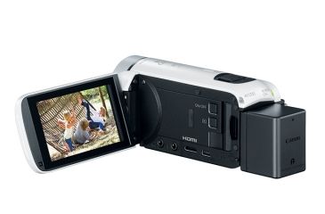 Image of Canon Vixia Hf R800 A Kit Camcorder, White 1960C003