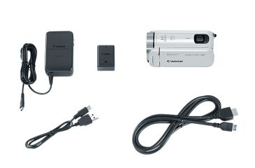 Image of Canon Vixia Hf R800 A Kit Camcorder, White 1960C003