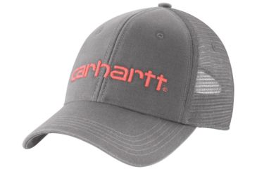Image of Carhartt Canvas Mesh-Back Cap - Womens, Asphalt, One Size, 104342-APH-OFA