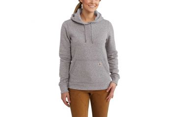 Image of Carhartt Clarksburg Full Zip Hoodie for Womens, Asphalt Heather, Medium/Regular 102790-058-REG-M