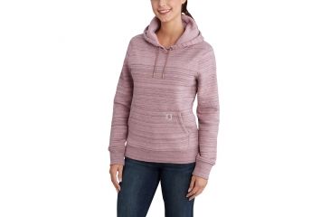 Image of Carhartt Clarksburg Pullover Sweatshirt for Womens, Sparrow Space Dye, 2XL/Regular 102790-553-REG-XXL