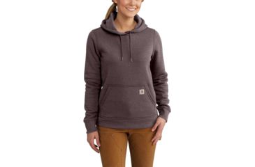 Image of Carhartt Clarksburg Pullover Sweatshirt - Womens, Sparrow Heather, L-REG 102790-549-REG-L