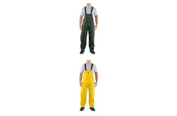 Image of Carhartt Surrey Bib Overall for Mens, Green, Yellow