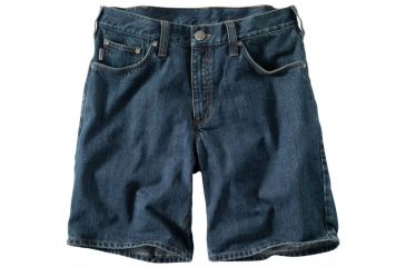 Image of Carhartt Tipton 5-Pocket Denim Short - Men's-Classic Wash-10-34 Waist