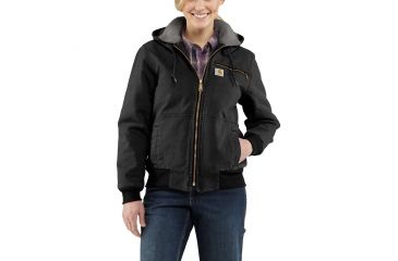 Image of Carhartt Wildwood Jacket - Womens, Black, Medium-Regular 100815-001-REG-M