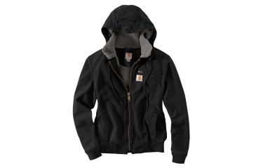Image of Carhartt Wildwood Jacket - Womens, Black, Medium-Regular 100815-001-REG-M