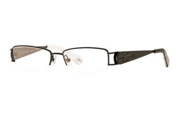 Image of Carmen Marc Valvo CM Elena SECM ELEN00 Eyeglass Frames - Black Pearl SECM ELEN005030 BK
