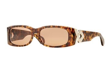 Image of Carmen Marc Valvo CM Hepburn SECM HEPB06 Single Vision Prescription Sunglasses SECM HEPB065525 TO - Frame Color: Amber, Lens Diameter: 55 mm