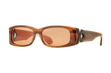 Image of Carmen Marc Valvo CM Hepburn SECM HEPB06 Single Vision Prescription Sunglasses SECM HEPB065525 BN - Frame Color: Truffle, Lens Diameter: 55 mm