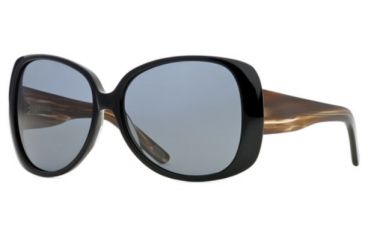 Image of Carmen Marc Valvo CM Lucia SECM LUCI06 Single Vision Prescription Sunglasses SECM LUCI065825 BK - Frame Color Black Oyster, Lens Diameter 65 mm