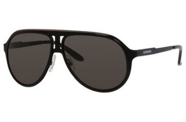 Image of Carrera 100/S Single Vision Prescription Sunglasses CA100S-0HKQ-NR-6112 - Lens Diameter 61 mm, Frame Color Black Ruthenium