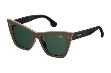 Image of Carrera 1009/S Bifocal Prescription Sunglasses CA1009S-010A-QT-5218 - Lens Diameter 52 mm, Frame Color Beige