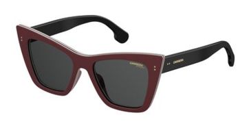 Image of Carrera 1009/S Bifocal Prescription Sunglasses CA1009S-0LHF-IR-5218 - Lens Diameter 52 mm, Frame Color Opal E Burgundy