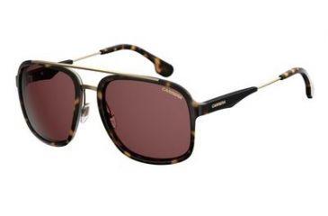 Image of Carrera 133/S Bifocal Prescription Sunglasses CA133S-02IK-W6-5719 - Lens Diameter 57 mm, Frame Color Havana Gold