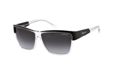 Image of Carrera 42 Single Vision Rx Sunglasses - Black Crystal Frame CA42S07C59O