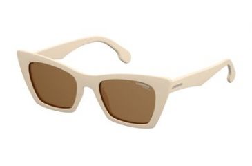 Image of Carrera 5044/S Progressive Prescription Sunglasses CA5044S-06HT-70-5019 - Lens Diameter 50 mm, Frame Color White Crystal Gray