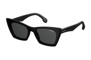 Image of Carrera 5044/S Progressive Prescription Sunglasses CA5044S-0807-IR-5019 - Frame Color Black, Lens Diameter 50 mm